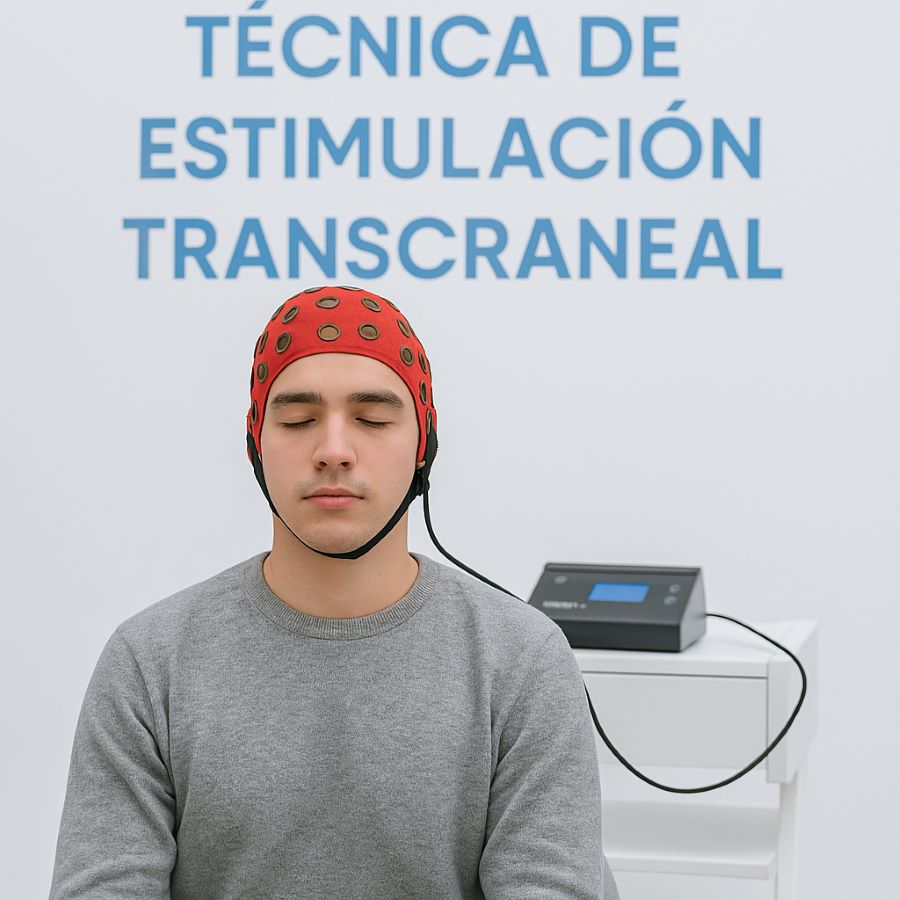 Técnica de estimulación transcraneal por corriente directa en Sevilla